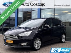Ford C-Max - 1.0 Titanium 125PK Camera Voorruitverwarming Carplay Cruise Control Climate Navi Parkeerse