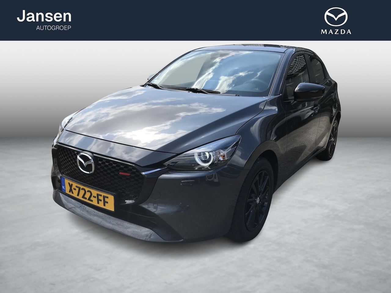 Mazda 2 - 1.5 e-SkyActiv-G 90 Homura 1.5 e-SkyActiv-G 90 Homura , 16 Inch LMV, Apple Carplay, Navi, Climate, Stuur/Stoelverwarm - AutoWereld.nl