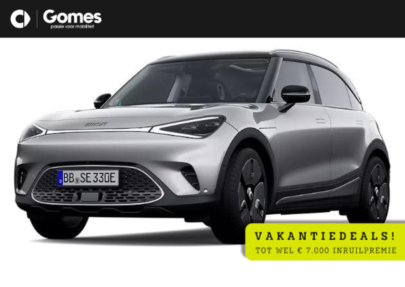 Smart #1 - Premium 66 kWh VAKANTIE DEALS! | Van €42.520,- voor € 36.520,- | 360° Camera | Dodehoekdet - AutoWereld.nl