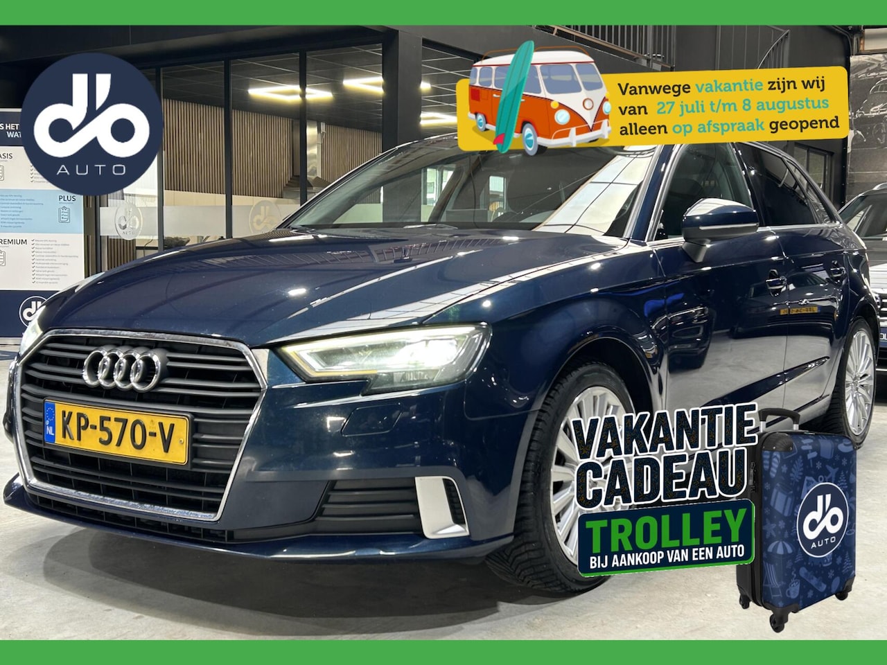Audi A3 Sportback - 1.0 TFSI AUTOMAAT Sport Lease Edition XENON + LED I NAVI + CLIMA I ORG.NL + NAP - AutoWereld.nl