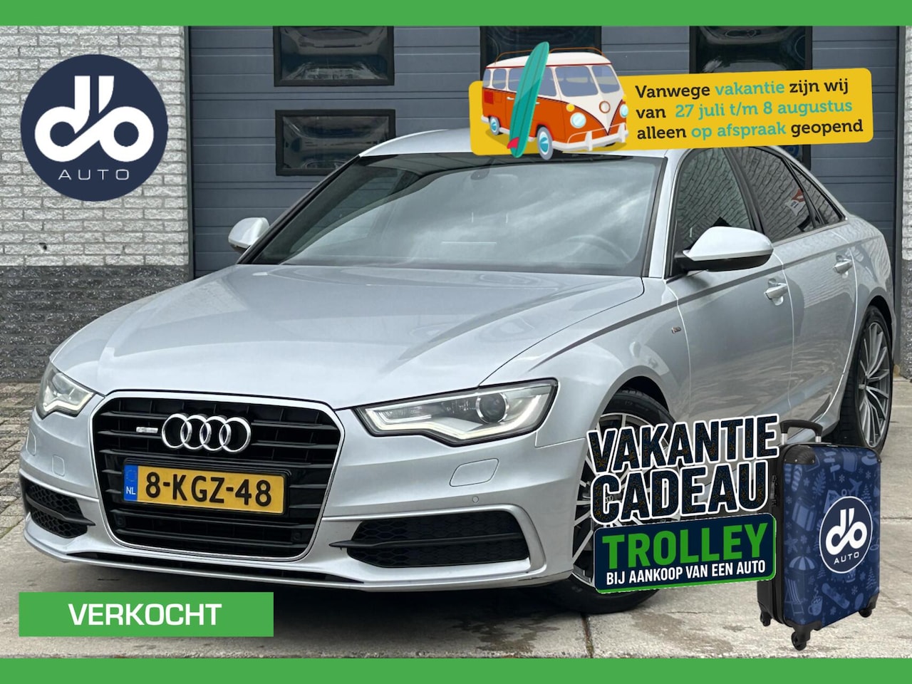 Audi A6 Limousine - 2.0 TFSI 180pk EXPORT/ HANDEL ORGINEEL NL + NAP - AutoWereld.nl