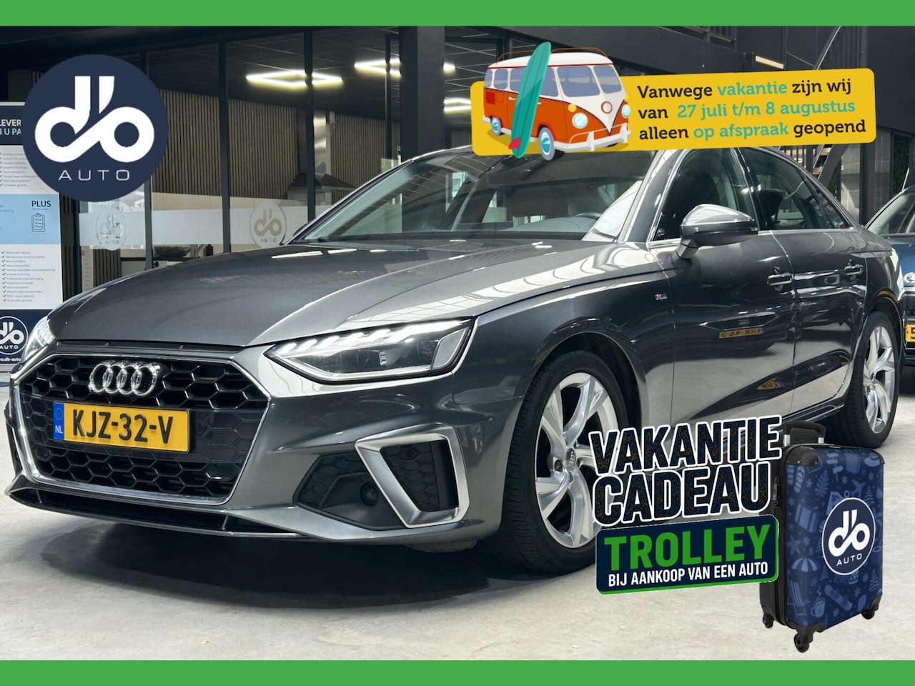 Audi A4 Limousine - 35 TFSI S edition DIGI DISPLAY I FULL LED I CAMERA I LEER I 18-INCH LMV - AutoWereld.nl