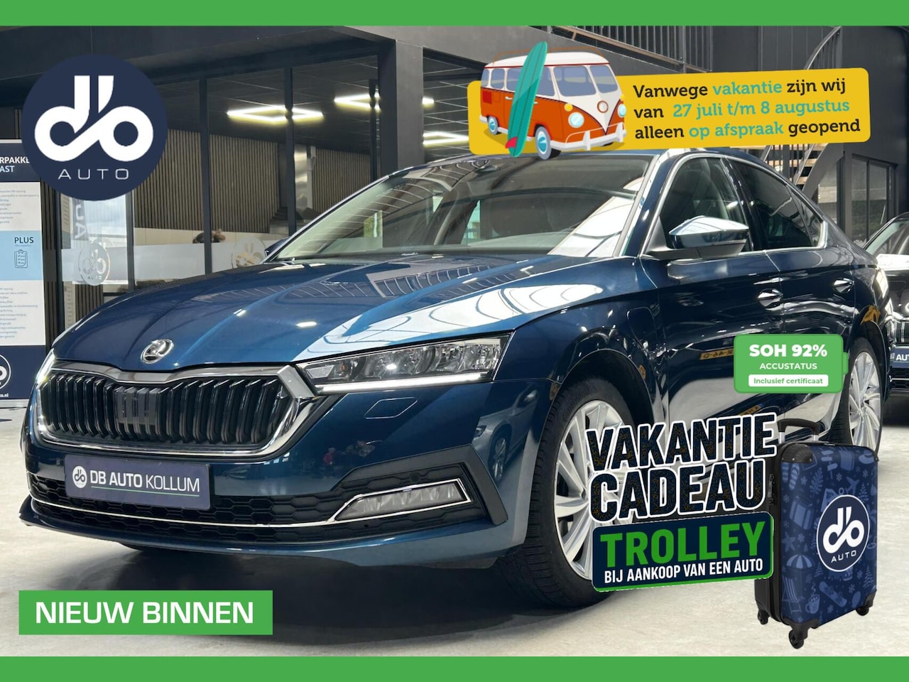 Skoda Octavia - 1.4 TSI iV PHEV Ambition DIGI DISPLAY I PDC V+A + CAMERA I 18"LMV I STOEL VERWARMING | SOH - AutoWereld.nl