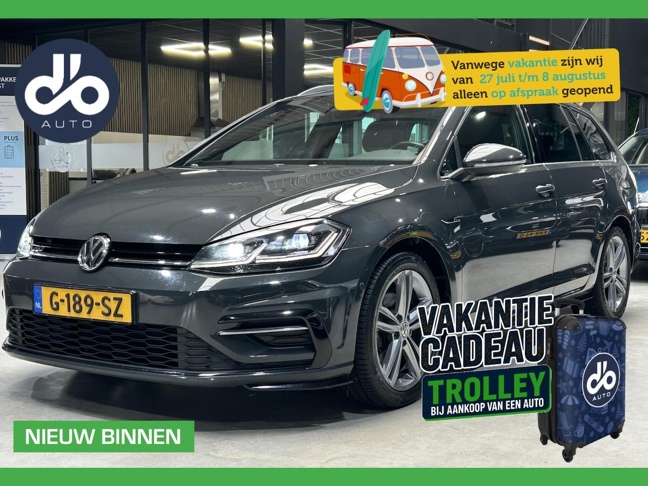Volkswagen Golf Variant - 1.5 TSI 150pk DSG AUTOM. Highline Business R TREKHAAK I DIGI DISPLAY I FULL LED - AutoWereld.nl