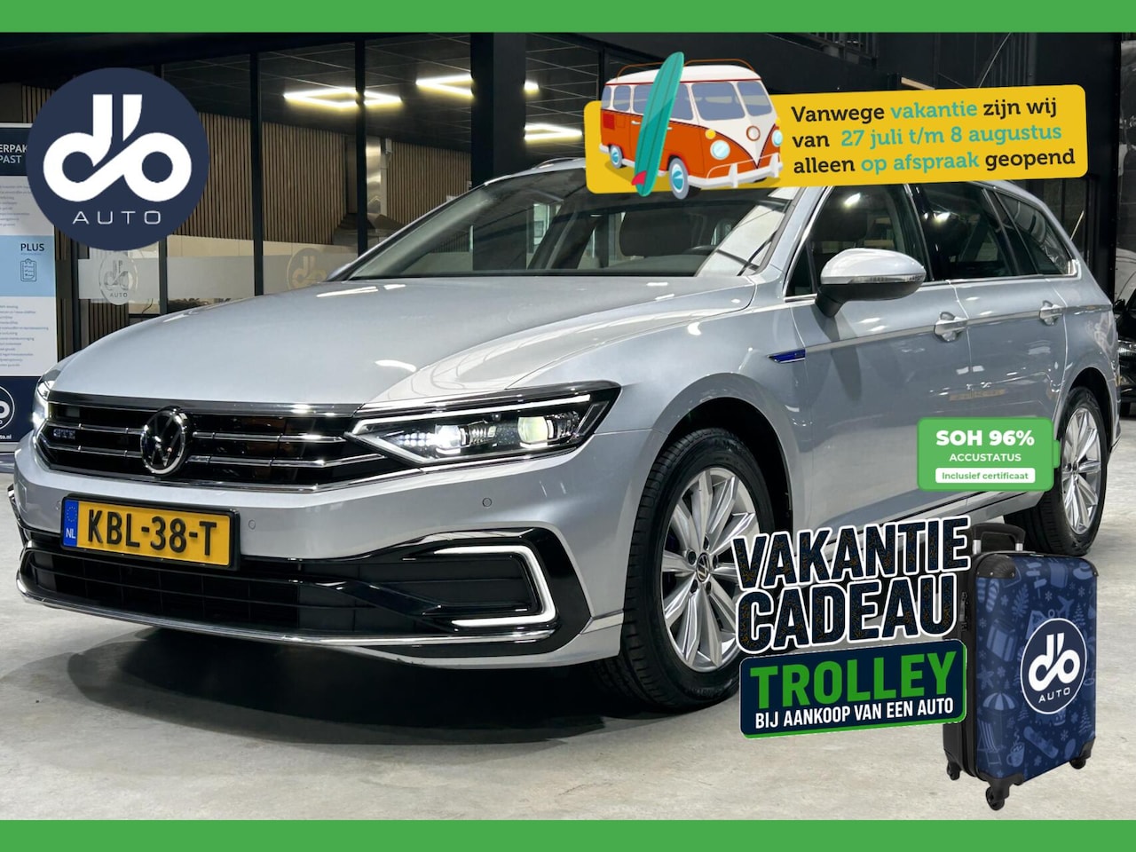 Volkswagen Passat Variant - 1.4 TSI PHEV GTE Business I CAMERA I FULL LED + MATRIX I PDC| SOH 96% - AutoWereld.nl