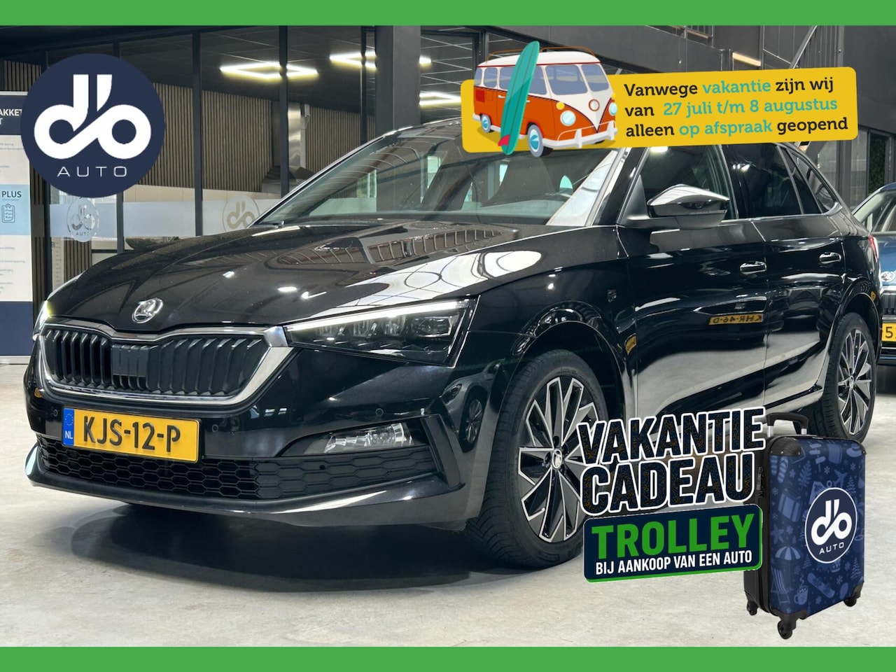 Skoda Scala - 1.0 TSI 110pk DSG AUTOM. Ambition GLAZEN PANO DAK I DIGI DISPLAY I 17-INCH - AutoWereld.nl