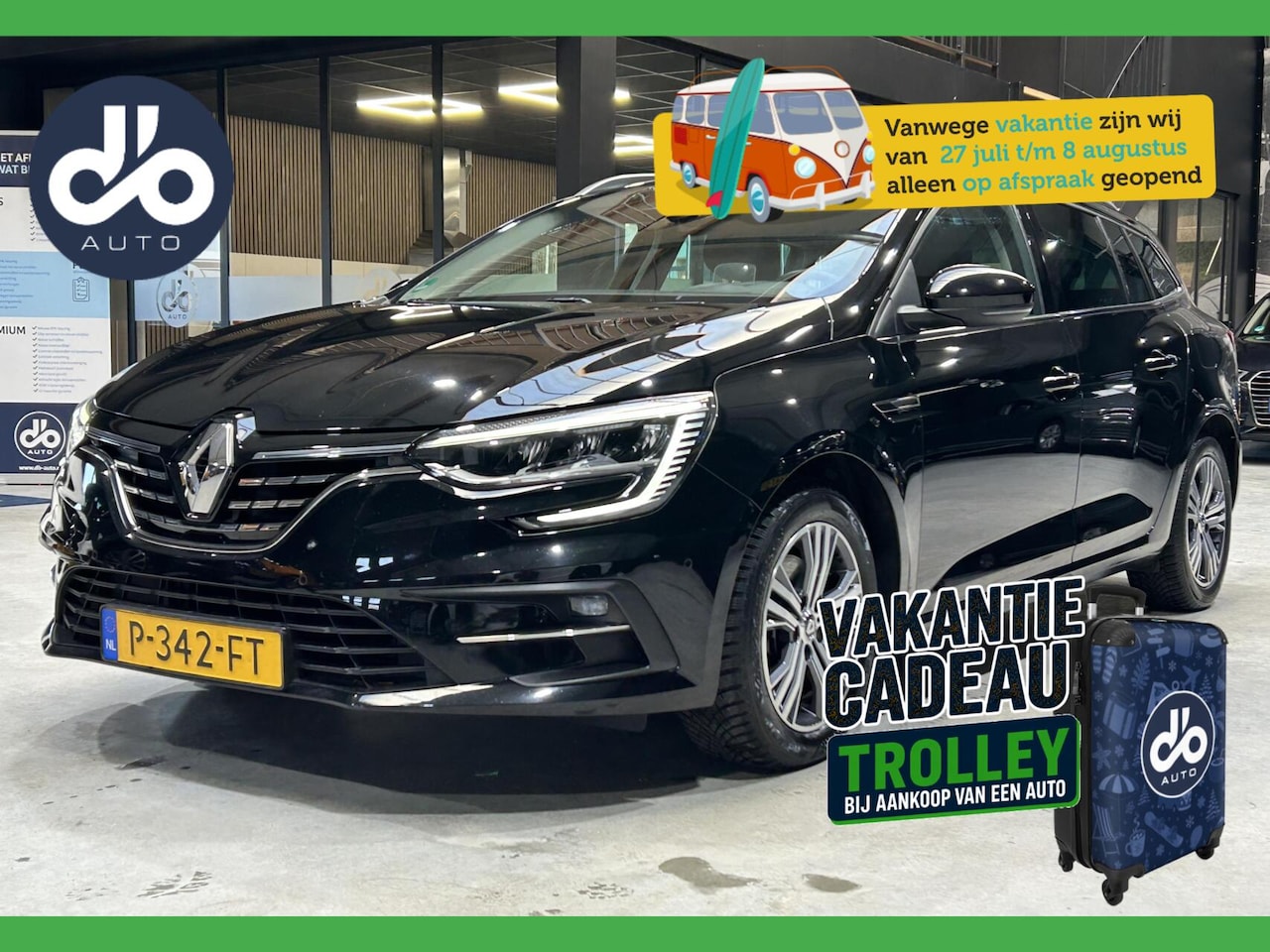 Renault Mégane E-Tech - Estate 1.6 Plug-In Hybrid 160 Intens FACELIFT I GR. NAVI I TREKHAAK I ORG.NL + NAP - AutoWereld.nl