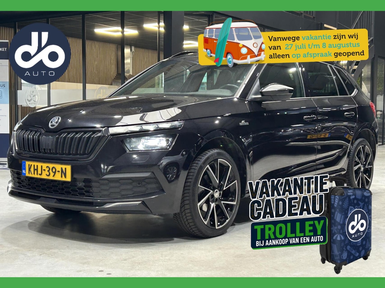 Skoda Kamiq - 1.0 TSI 110pk DSG AUTOM. Monte Carlo GLAZEN DAK I DIGI DISPLAY FULL LED I RS ZETELS I CAME - AutoWereld.nl