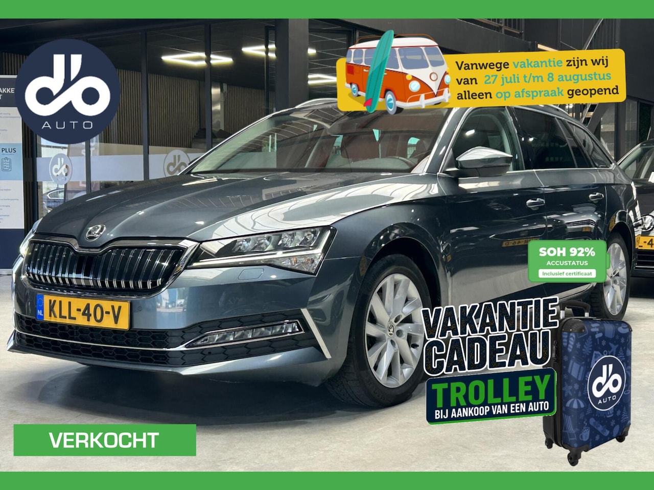 Skoda Superb Combi - 1.4 TSI iV Style | SOH 92% - AutoWereld.nl