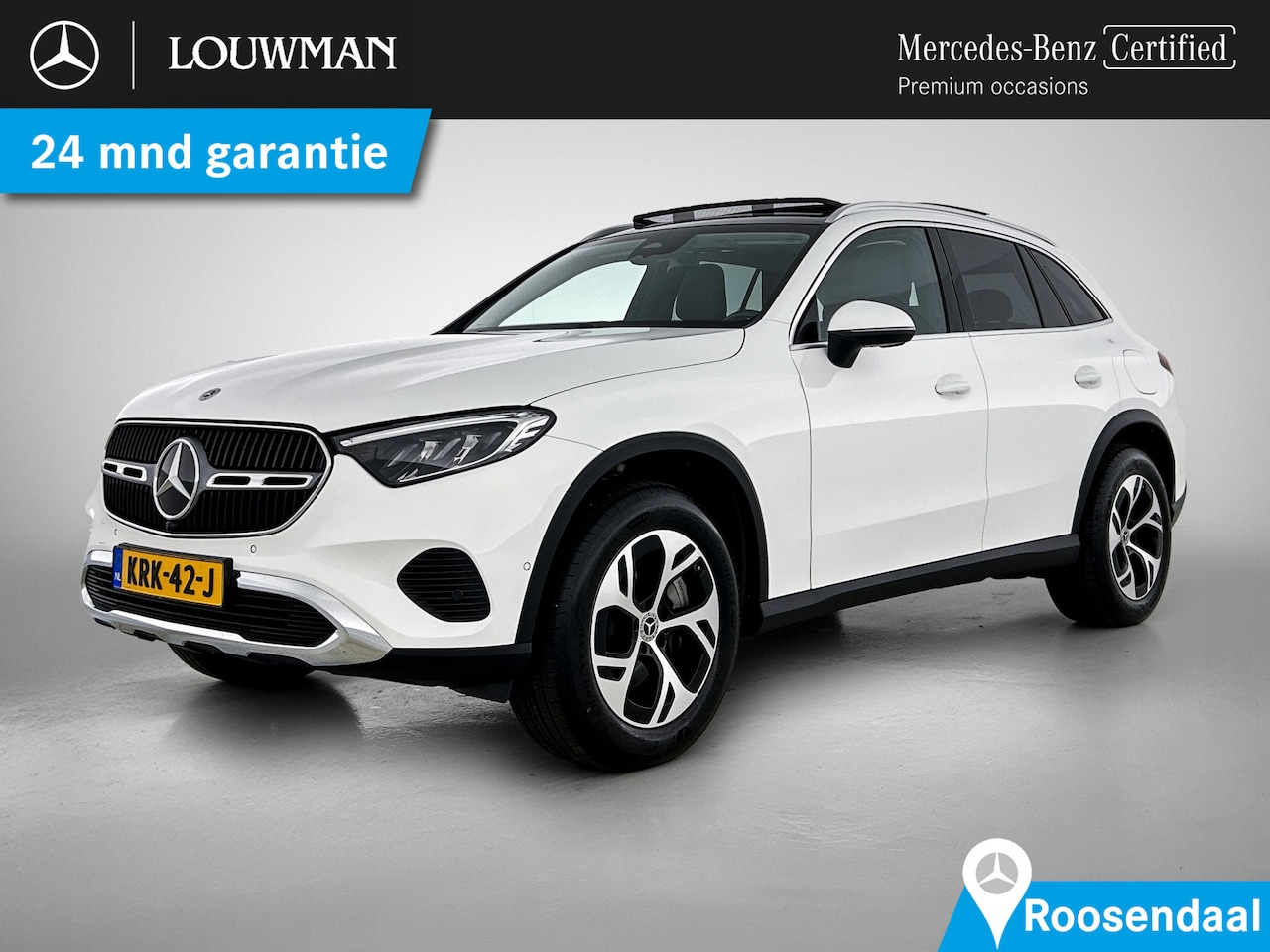 Mercedes-Benz GLC-klasse - 300 e 4MATIC Plug-In Hybride Luxury | Trekhaak | Panoramdak | Memory | Stoel en Stuurverwa - AutoWereld.nl