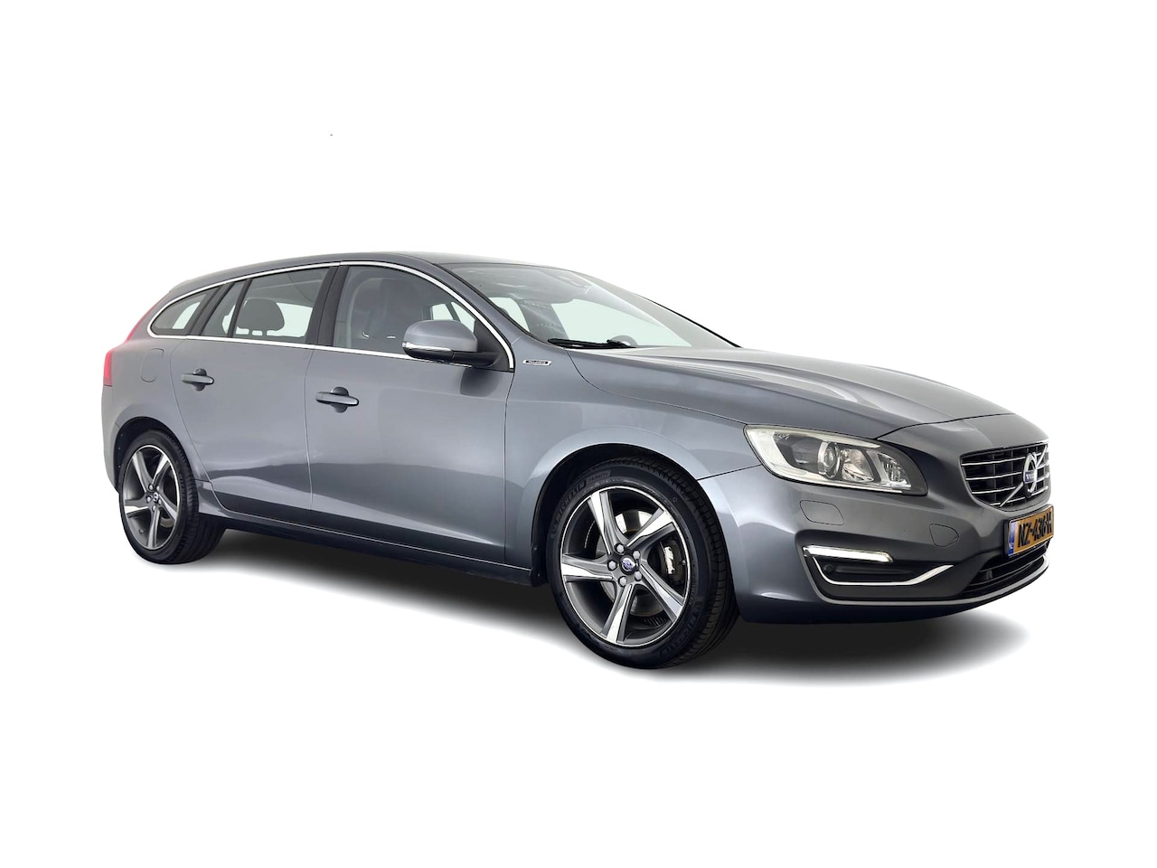 Volvo V60 - 2.4 D6 Twin Engine R-Design Aut. *LEATHER | XENON | MEMORY-PACK | HEATED-COMFORTSEATS | NA - AutoWereld.nl