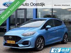 Ford Fiesta - 1.0 EcoBoost Hybrid ST-Line 125PK Cruise Carplay-Navi Climate Parkeersensoren Achter 17''