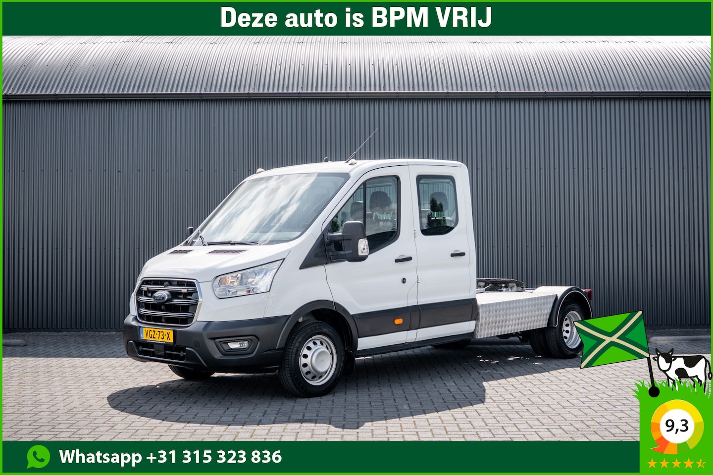Ford Transit - 2.0 EcoBlue BE-Trekker | N1 | 6-Zits | 170 PK | Cruise | Airco - AutoWereld.nl