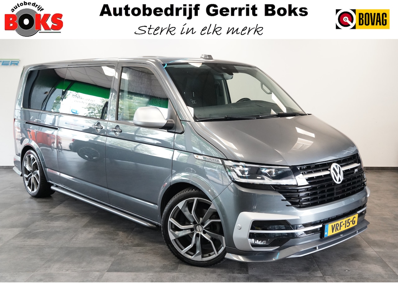 Volkswagen Transporter - 2.0 TDI L2H1 30 DC Bulli PDC ACC Leder NAP Sidebars - AutoWereld.nl