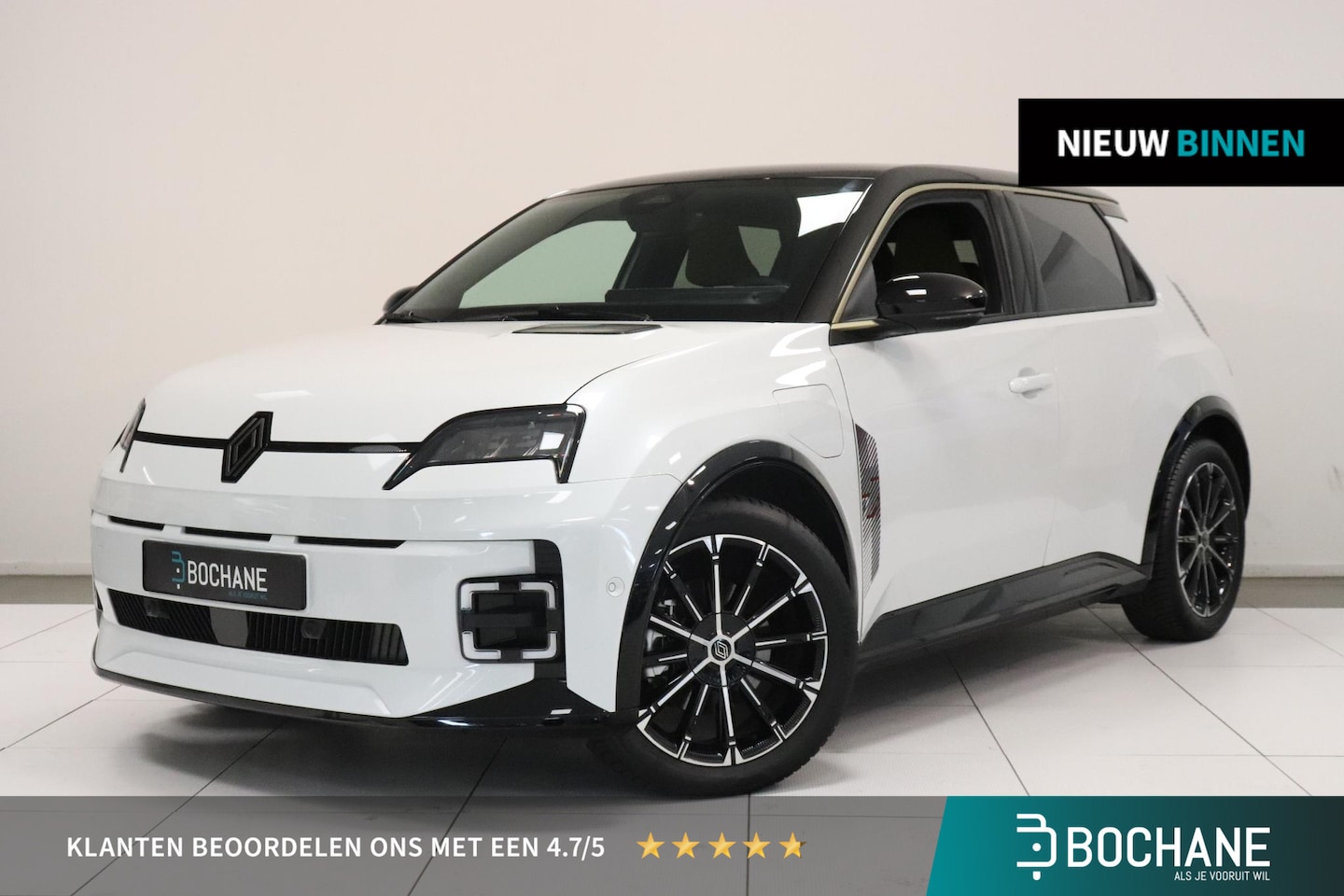 Renault 5 - comfort range iconic cinq 52 kWh | Adaptieve cruise | Camera | SoH 99% | Warmtepomp | Goog - AutoWereld.nl