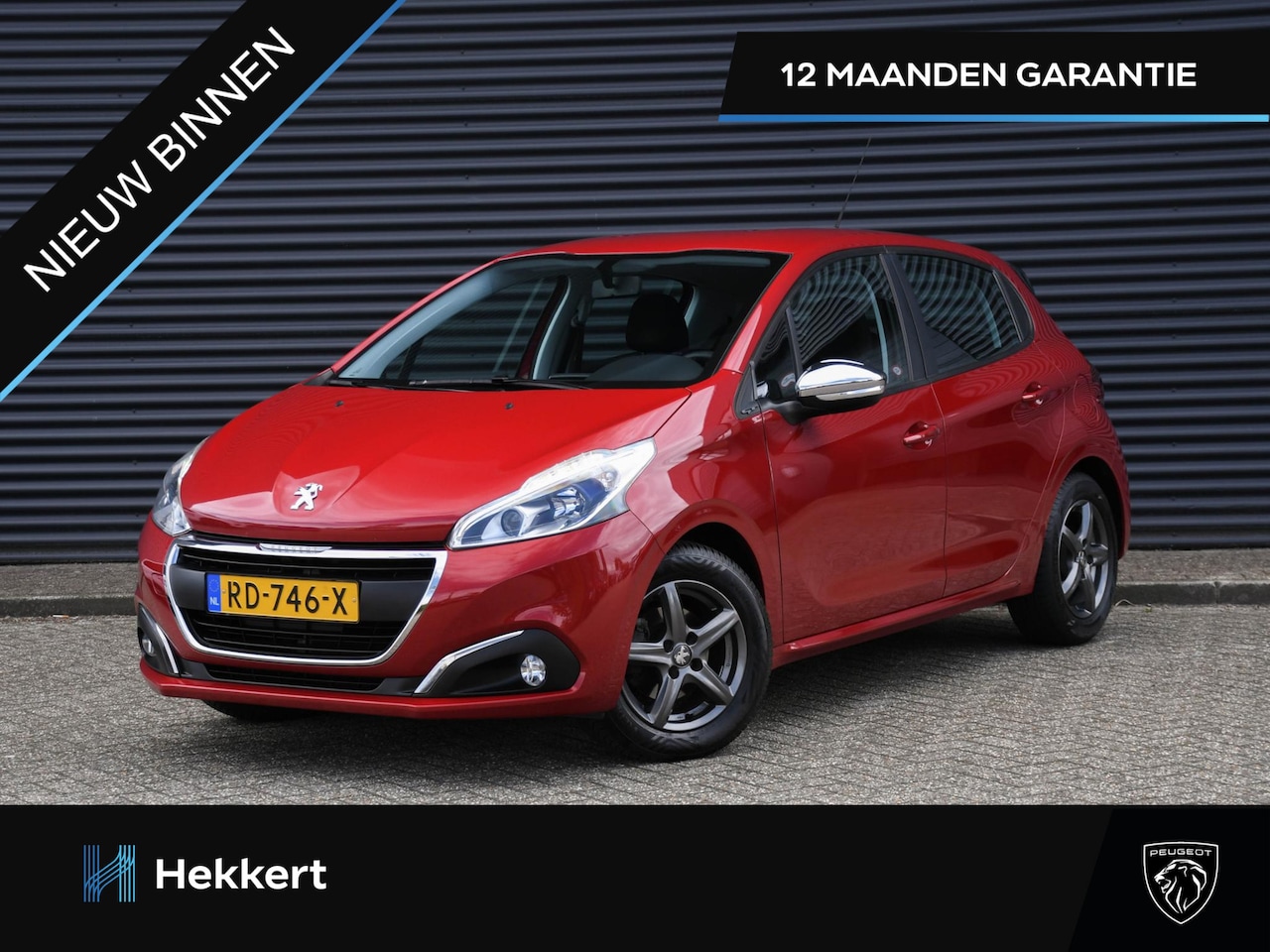 Peugeot 208 - Blue Lion 1.2 PureTech 82pk 100% DEALERONDERHOUDEN | APPLE CARPLAY | CRUISE | DAB | 15''LM - AutoWereld.nl