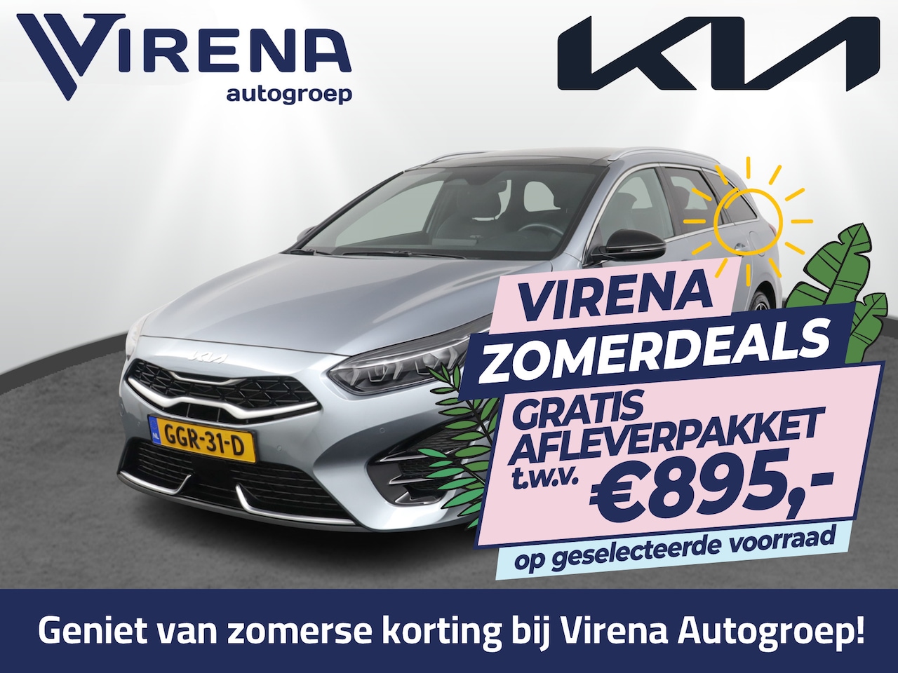 Kia Cee'd Sportswagon - Ceed 1.5 T-GDi GT-Line Apple Carplay/Android Auto - Cruise Control - Dodehoekdetectie - Pa - AutoWereld.nl