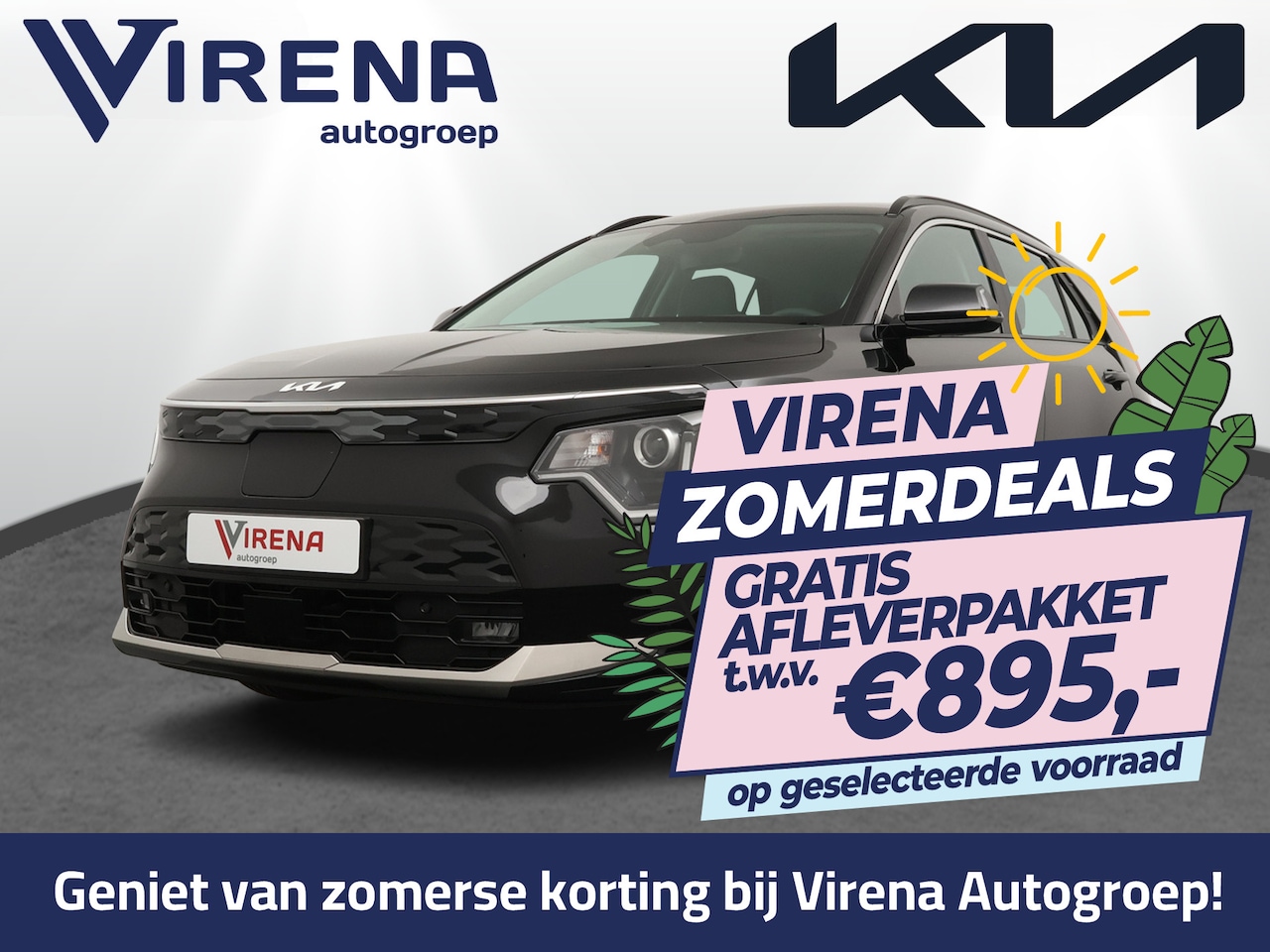 Kia Niro EV - DynamicLine 64.8 kWh - Navigatie - Apple Carplay/Android Auto - Parkeersensoren voor en ac - AutoWereld.nl