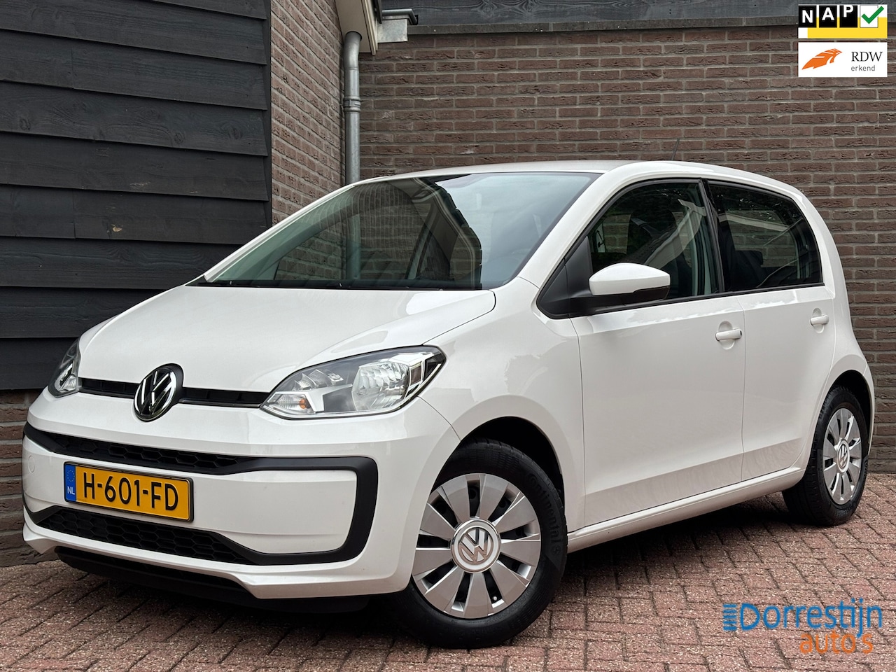Volkswagen Up! - 1.0 BMT move up! | Trekhaak | Airco | BT- audio | NAP - AutoWereld.nl