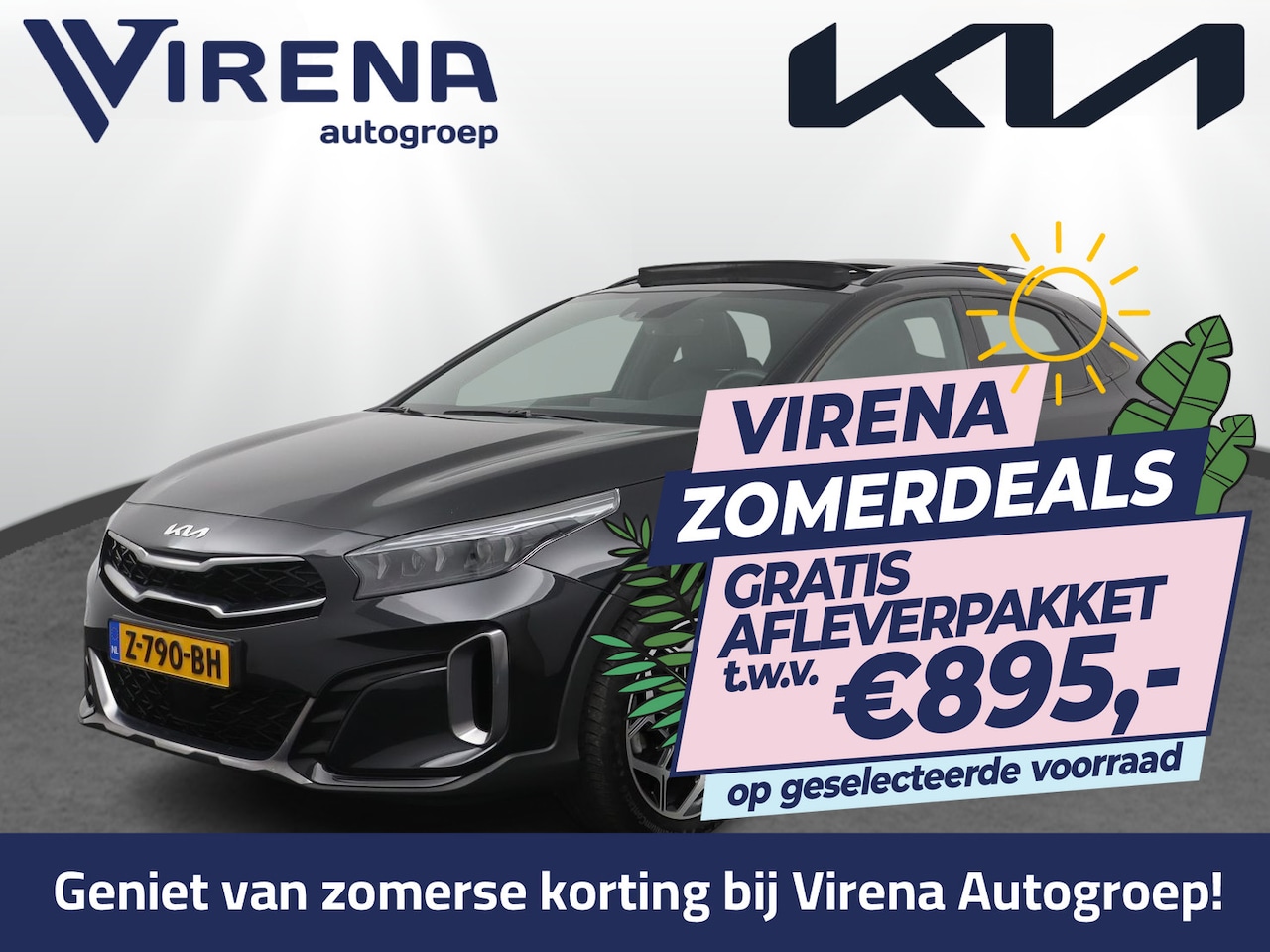 Kia XCeed - 1.5 T-GDi GT-Line - Panorama dak - Stoel/Stuur verwarming - Navigatie - Climate Control - - AutoWereld.nl