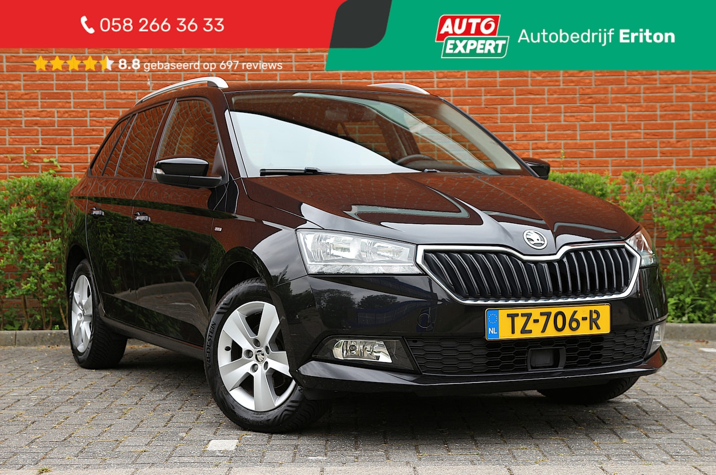 Skoda Fabia Combi - 1.0 TSI 96pk Clever | NL-auto | Navigatie | Cruise control | Climate control | Elek. ramen - AutoWereld.nl