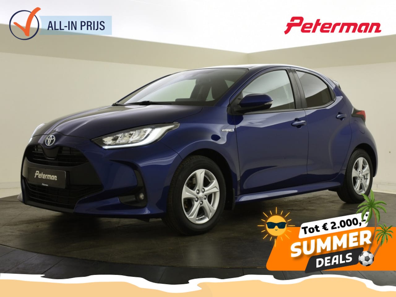 Toyota Yaris - 1.5 Hybrid Vision | Carplay | adaptive Cruise | DAB - AutoWereld.nl