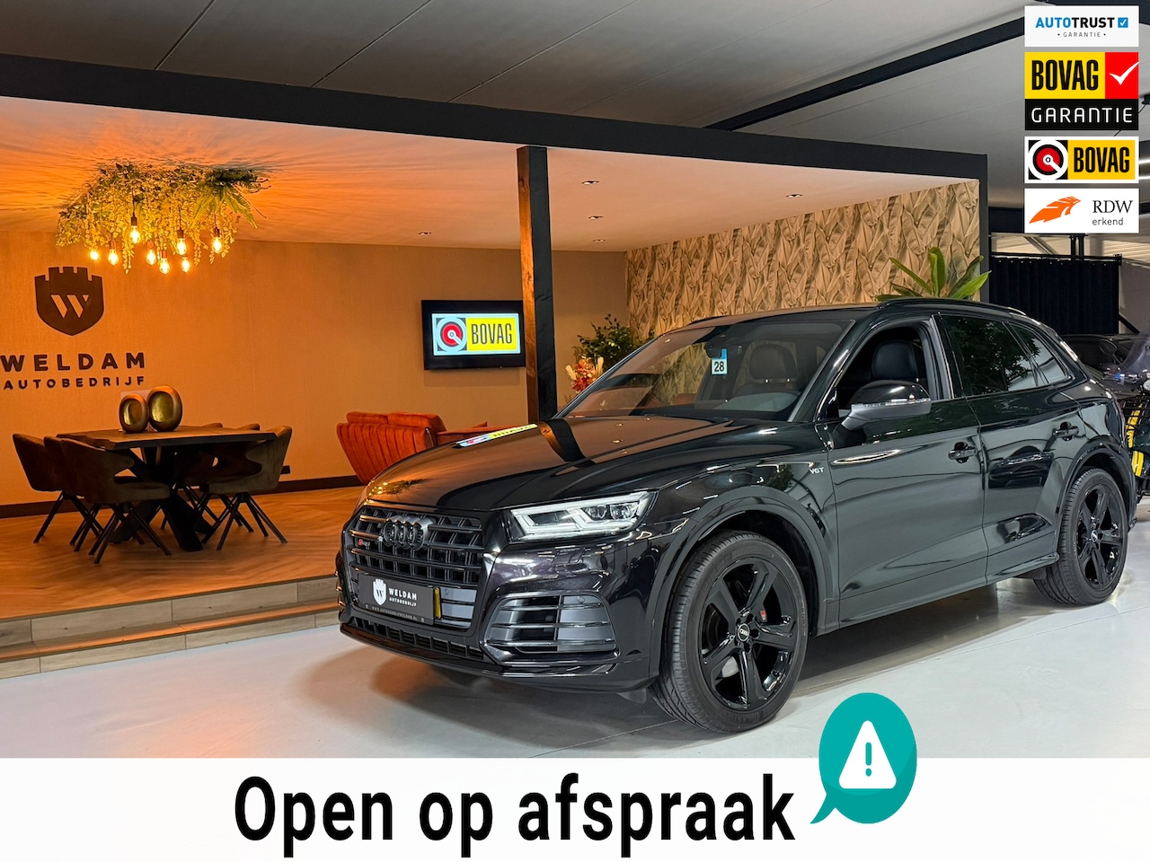 Audi Q5 SQ5 - 3.0 TFSI Quattro Black Edition|354pk|V6|Carplay|Matrix LED|Camera|3-Zone Clima|Virtual Coc - AutoWereld.nl
