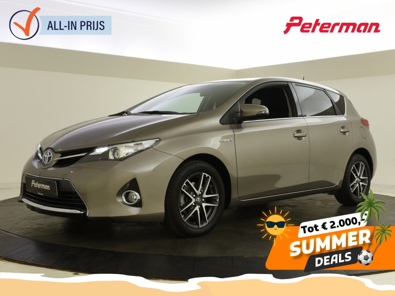 Toyota Auris - 1.8 Hybrid Comfort | Naviagtie | Trekhaak | Climatronic - AutoWereld.nl
