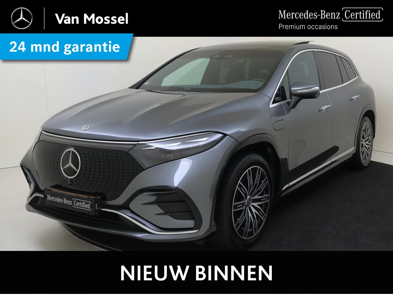 Mercedes-Benz EQS SUV - 450+ AMG Line 7p 108 kWh / Panoramadak/ HYPERSCREEN/ 21 inch/ Burmester 3D/ Nappa/ El. Tre - AutoWereld.nl
