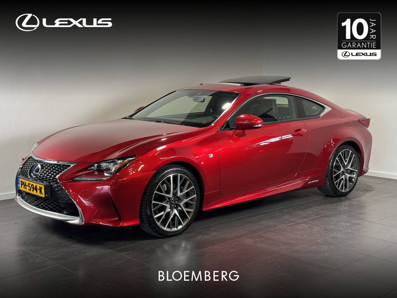 Lexus RC - 300h F SPORT Line | Schuif-dak | Mark Levinson | Stoelgeheugen | Lexus dealer onderhouden - AutoWereld.nl
