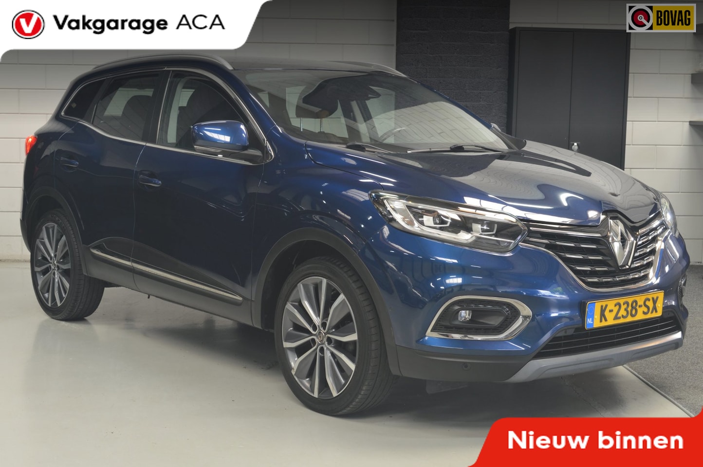 Renault Kadjar - 1.3 TCe Intens // LEDER // TREKHAAK // NAVI // CLIMA // CAMERA // 122.000 km // - AutoWereld.nl