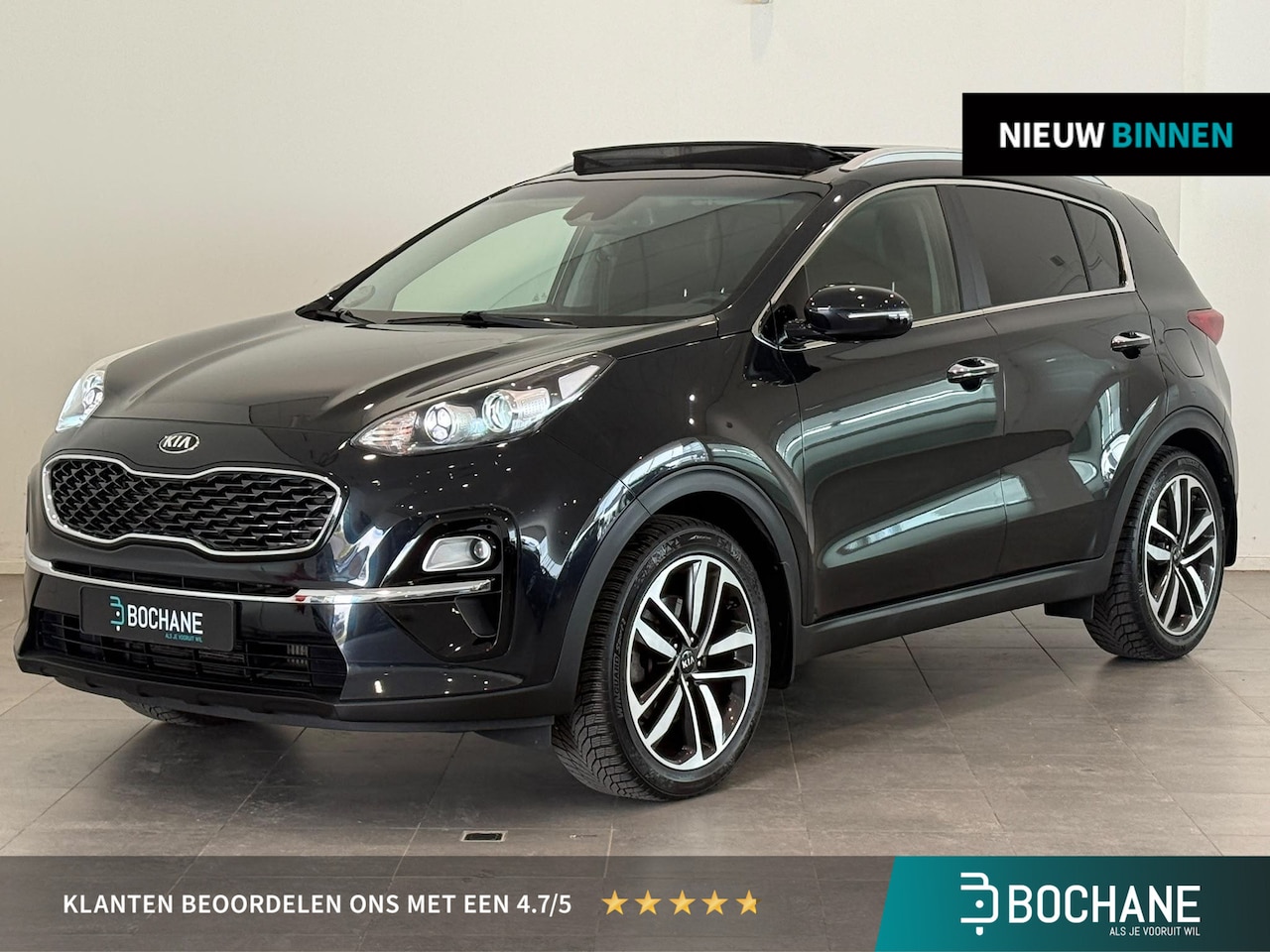 Kia Sportage - 1.6 T-GDI DynamicLine | Trekhaak | Panoramadak | Stoel- & Stuurverwarming | Climate Contro - AutoWereld.nl