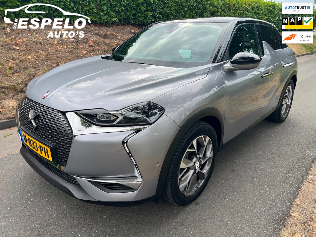DS 3 Crossback - E-Tense Rivoli 50 kWh, 94,3 SOH, Leder verwarmd, Camera, Adapt cruise, Keyless, Pdc v+a. L - AutoWereld.nl