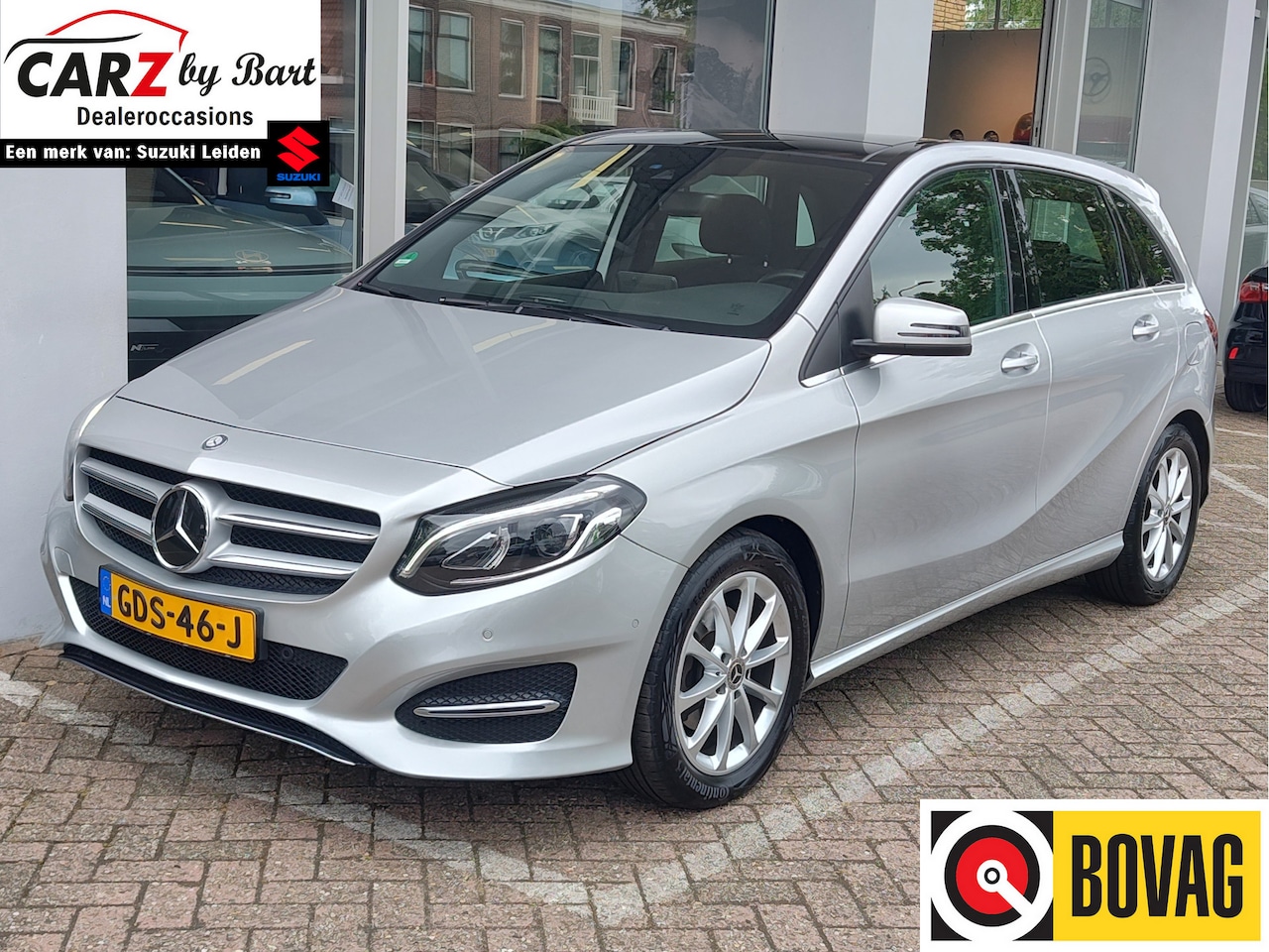 Mercedes-Benz B-klasse - 200 AMBITION AUTOMAAT Pano | Dodehoeksensoren | Clima | Trekhaak - AutoWereld.nl