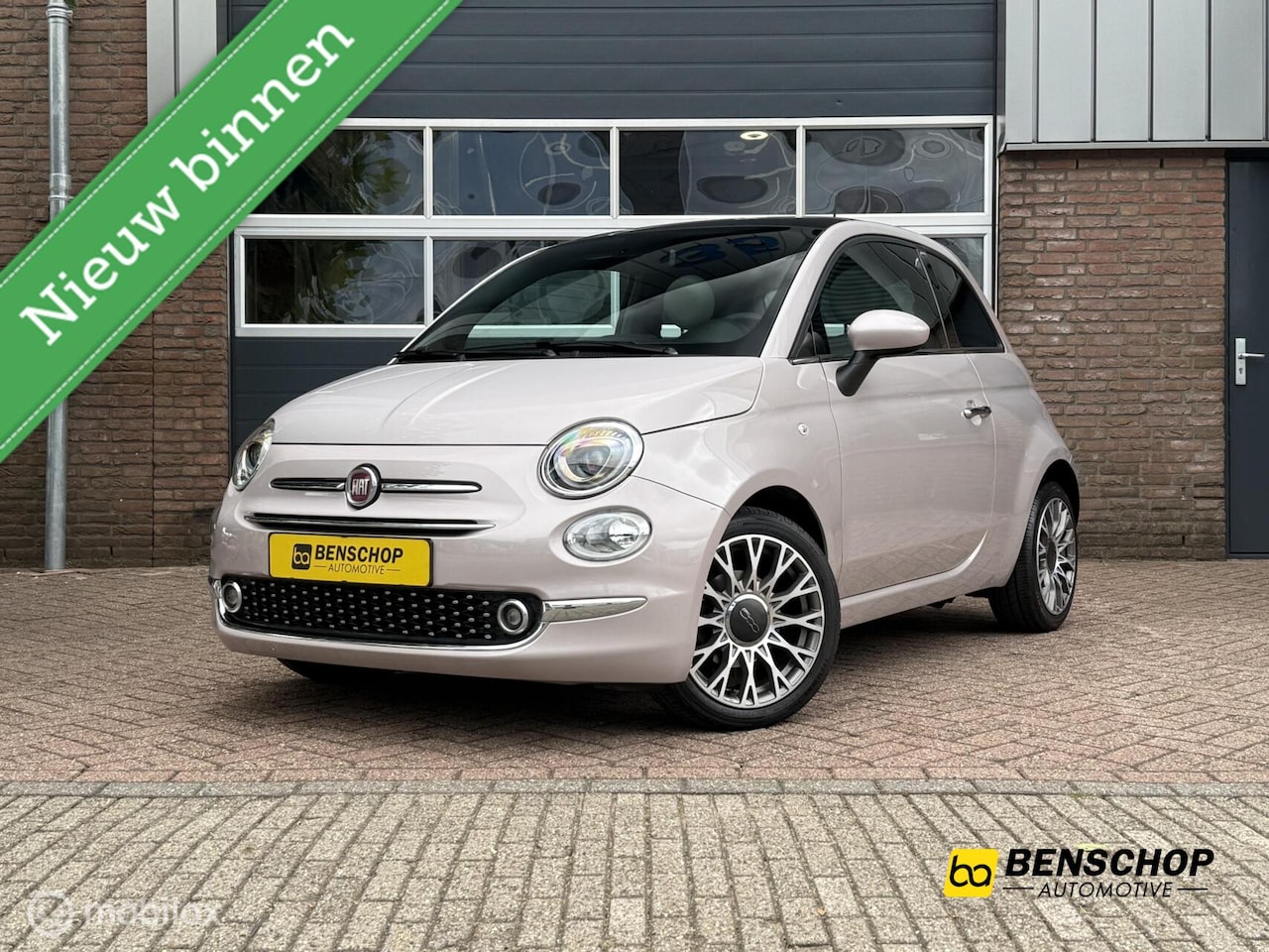 Fiat 500 - 1.0 Hybrid Star Panodak Navi Carplay PDC 16 inch Cruise Control - AutoWereld.nl