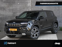 Jeep Avenger - Summit 1.2 e-Hybrid 110pk Automaat STOELVERWARMING | 18''LM | PRIVACY GLASS | DODE HOEK |