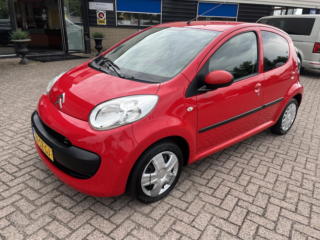 Citroën C1 - 1.0-12V Ambiance Nette auto, aantoonbaar goed onderhouden, 5 deuren, Ferrari rode kleur. N - AutoWereld.nl