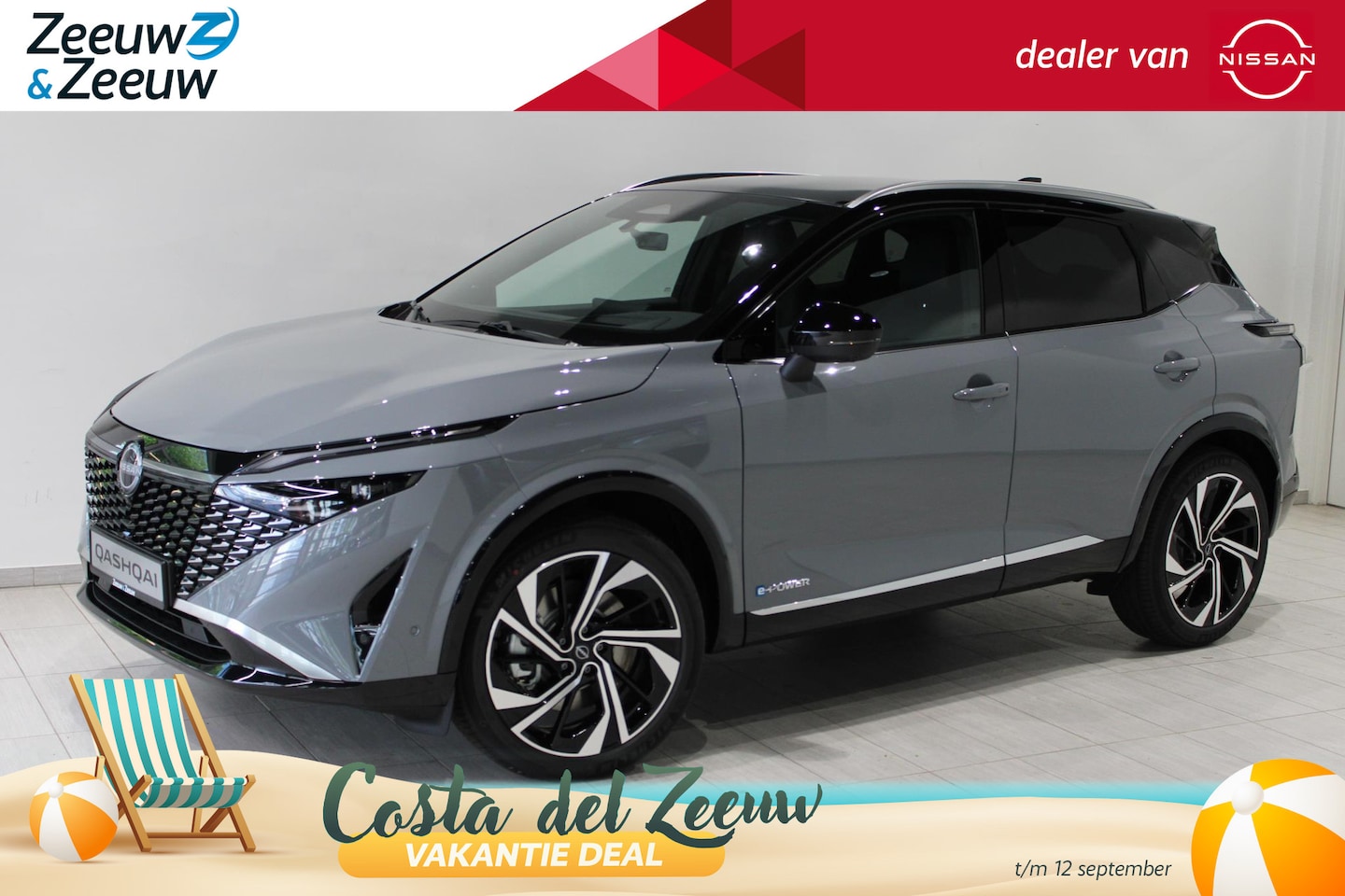 Nissan Qashqai - 1.3 MHEV Xtronic Tekna Plus | 1800KG TREKGEWICHT | €5.000,- VOORRAAD KORTING! | FULL OPTIO - AutoWereld.nl