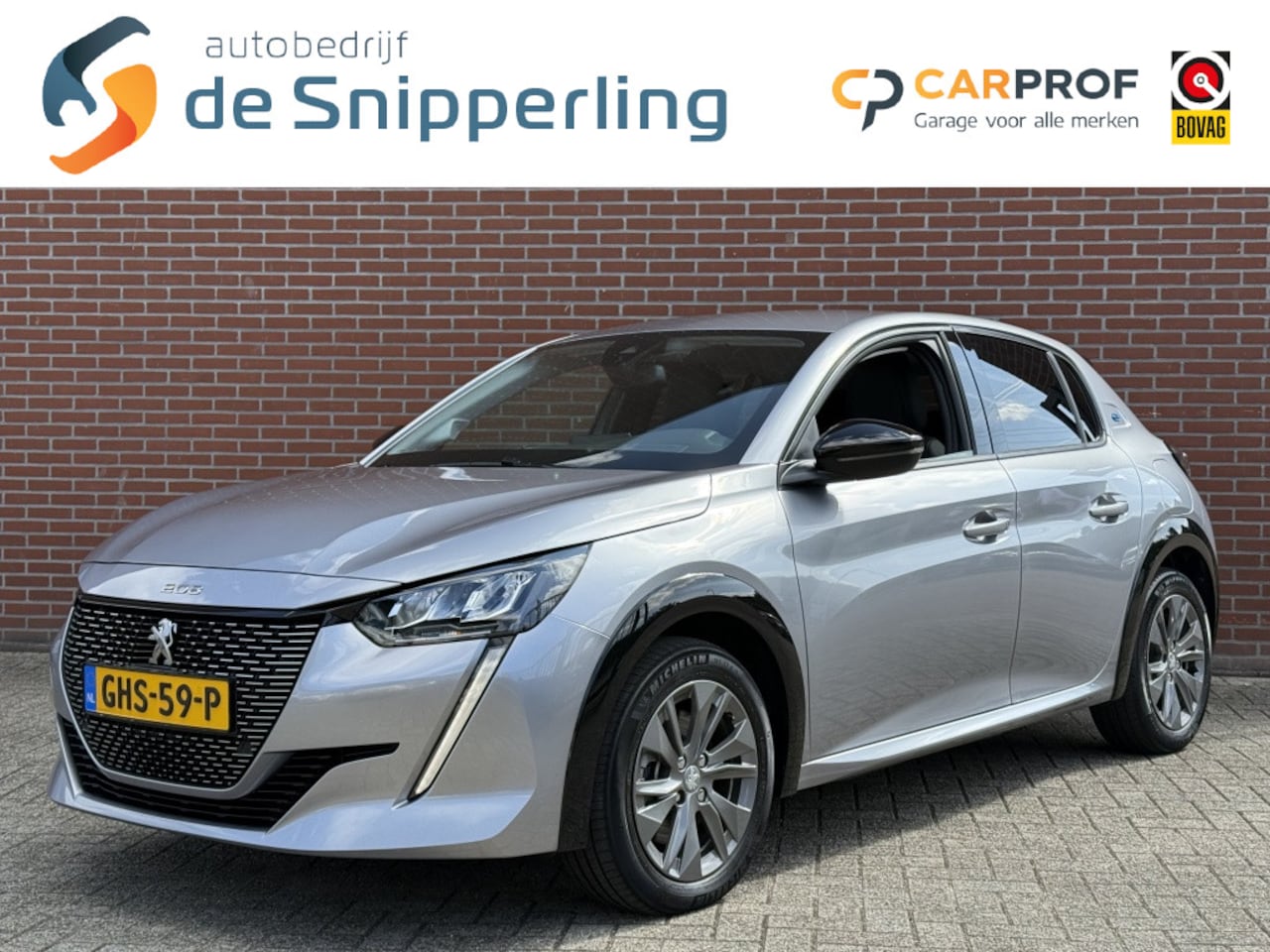 Peugeot e-208 - Active 50 kWh SOH 100% NAVI CLIMA CRUISE CAMERA PDC STOELV - AutoWereld.nl