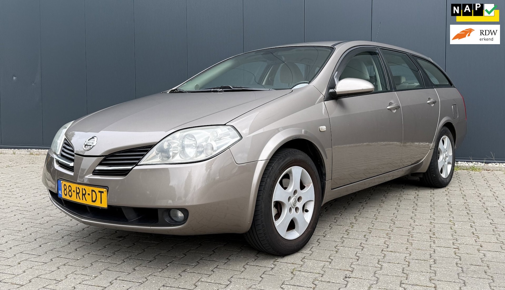 Nissan Primera Estate - 2.0 Acenta Airco Cruise Camera Trekhaak - AutoWereld.nl