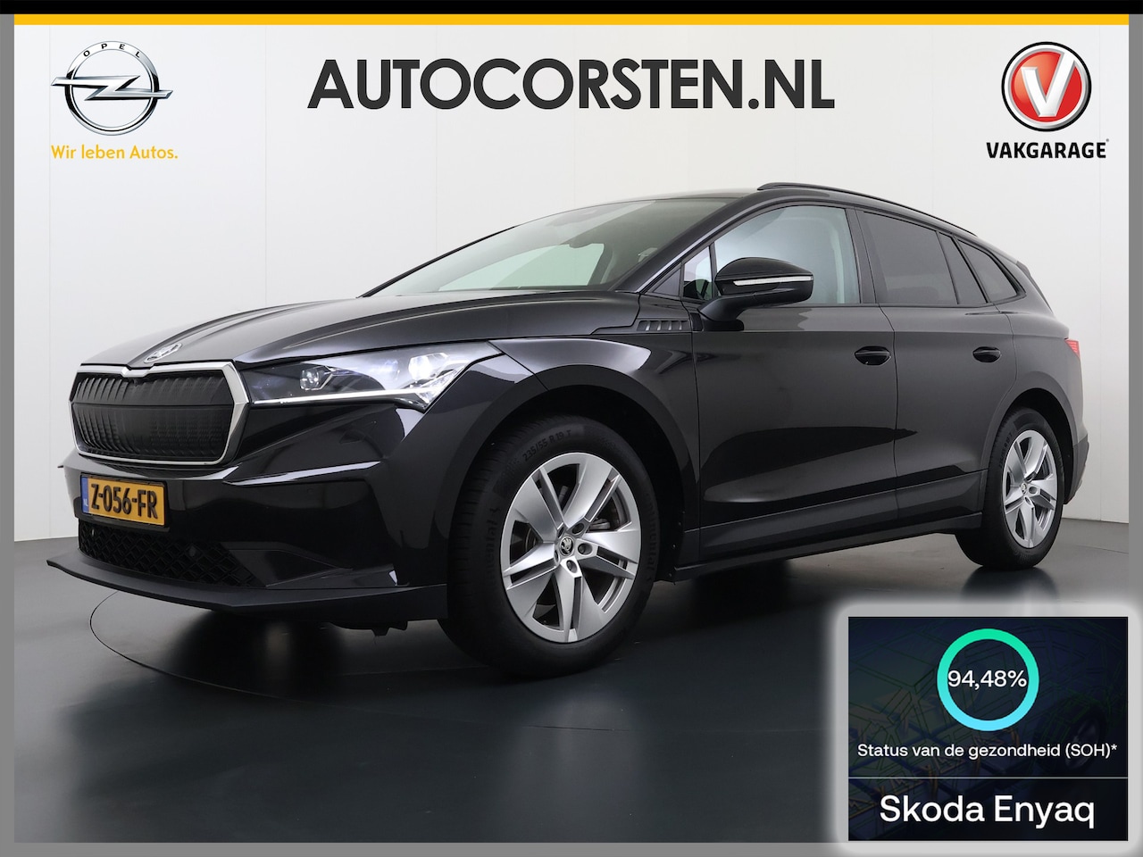 Skoda Enyaq iV - iV60 SOH 94% Camera Adap.Cruise Elek.klep 1/2Leer Elek.Stoel/Memory Bordherk. Lane-dep. Na - AutoWereld.nl