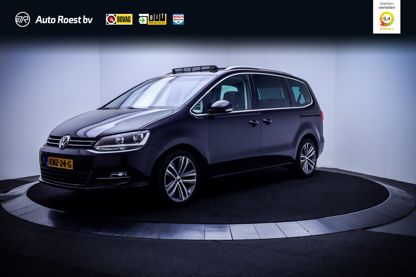 Volkswagen Sharan - 1.4TSI Dsg 7p HIGHLINE Exclusive PANO | ACC | CAMERA | CARPLAY | STOELVERW | NAVI | ELEK S - AutoWereld.nl