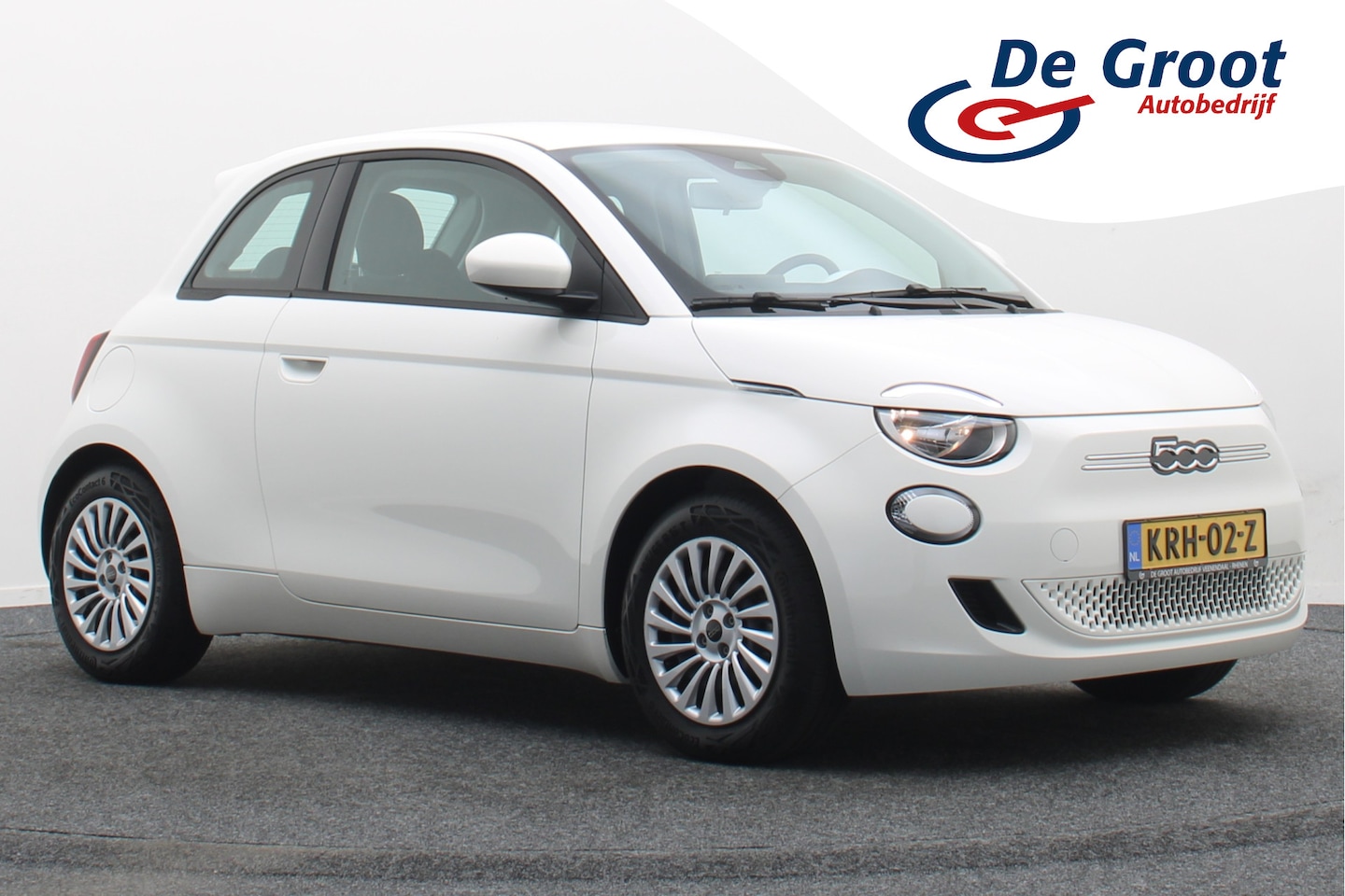 Fiat 500e - Icon 42 kWh Virtual Cockpit, Cruise, Apple Carplay, Lane Assist, Climate, DAB, LED, 16'' - AutoWereld.nl