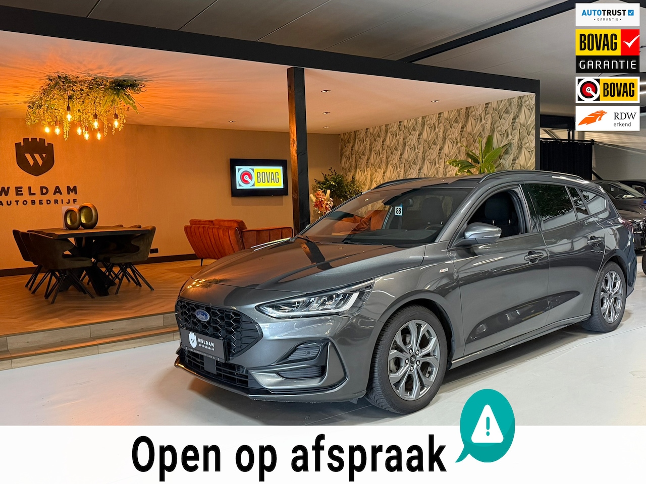 Ford Focus Wagon - 1.0 EcoBoost Mild-Hybrid ST-Line | Automaat | StuurVW | StoelVW | CarPlay | Navi | LED | P - AutoWereld.nl