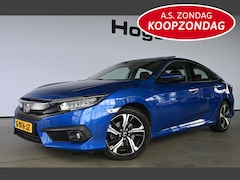 Honda Civic - 1.5 i-VTEC Executive Automaat Cruise control Clima Navigatie Schuifdak Stoelverwarming Led