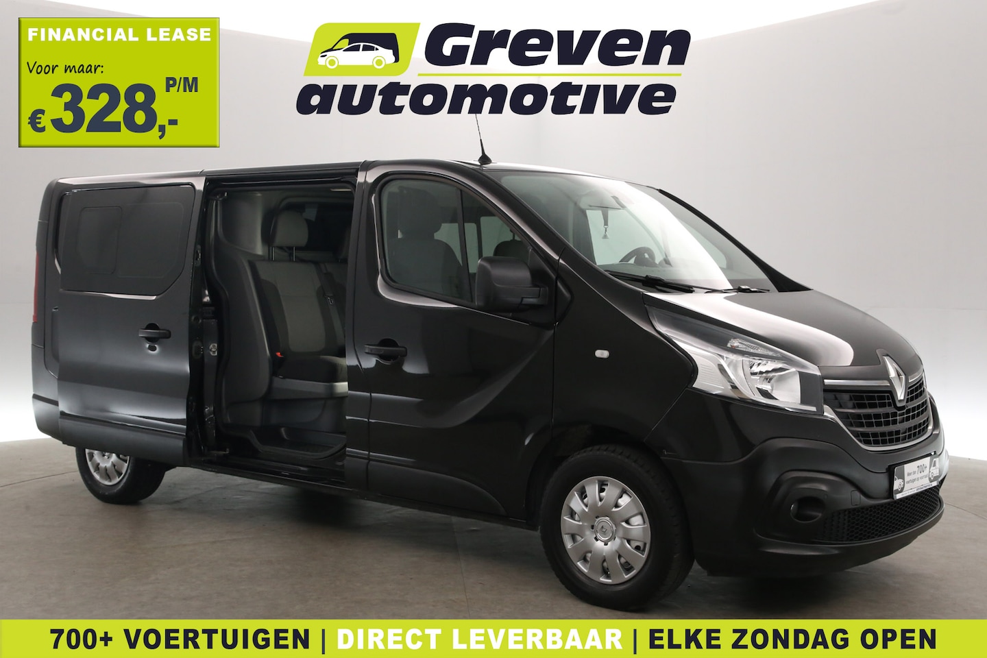 Renault Trafic - 2.0 DCI L2H1 145pk | Dubbele Cabine | Clima | Camera | Cruise | Navi | Trekhaak | Parkeers - AutoWereld.nl