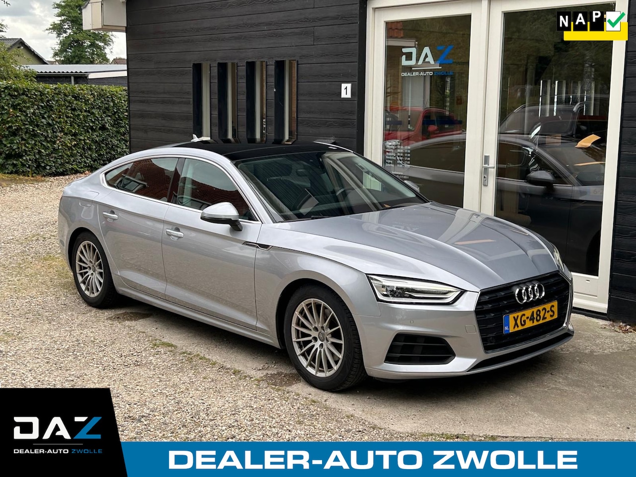Audi A5 Sportback - 35 TFSI Aut/Ecc/Leer/Navi/Pano - AutoWereld.nl