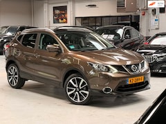Nissan Qashqai - 1.2 Tekna Panorama Leder Navigatie Cruise control Org. NL