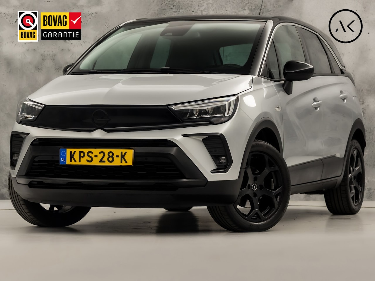 Opel Crossland - 1.2 Turbo GS Automaat 131Pk (TWO TONE, GROOT NAVI, APPLE CARPLAY, 360 CAMERA, LM VELGEN, S - AutoWereld.nl