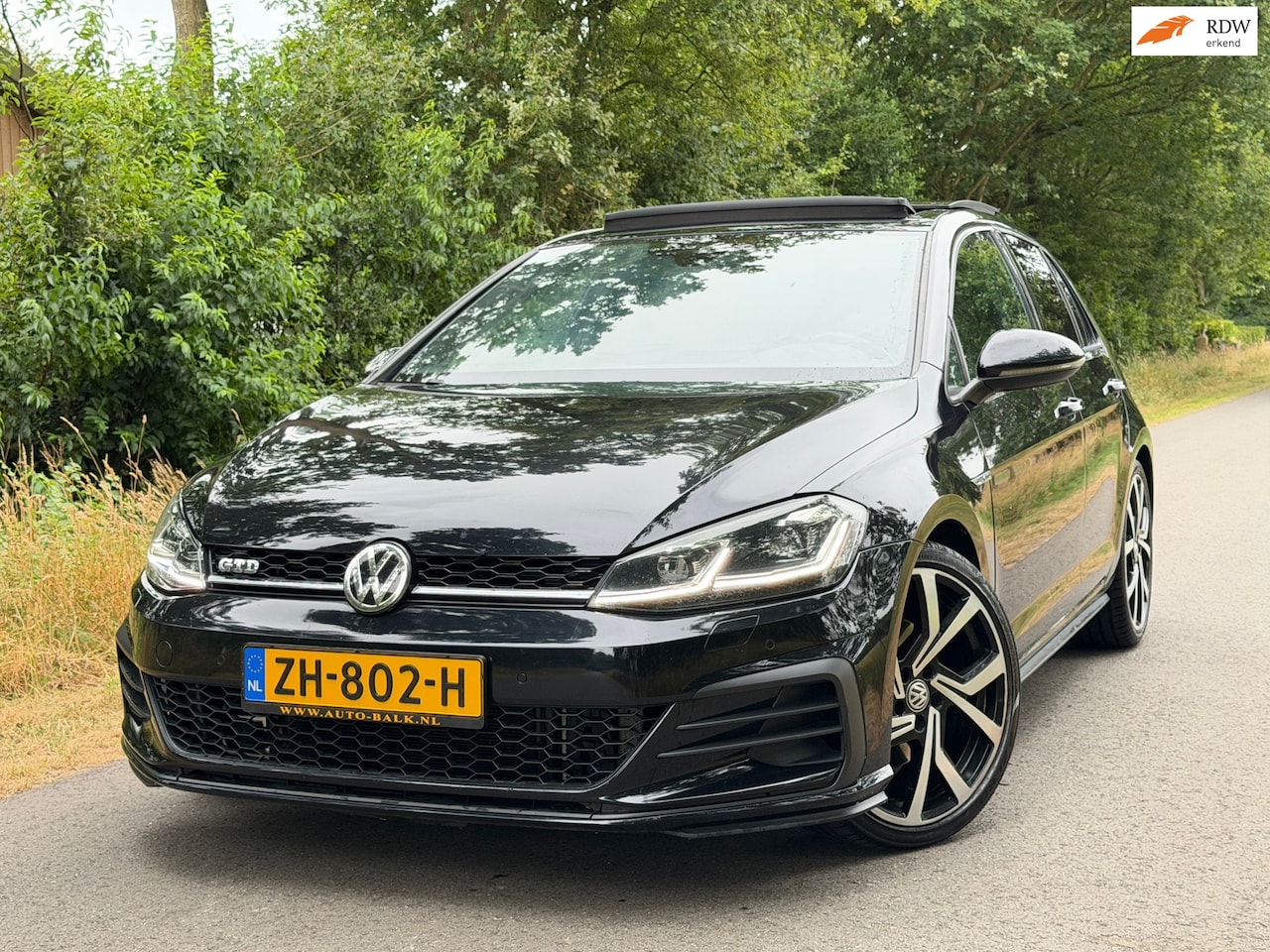 Volkswagen Golf - 2.0 TDI GTD | Pano + Keyless + ACC + Leder Nu € 17.975,-!!! - AutoWereld.nl